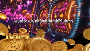 205 สล็อต e699 เทคนิคการเล่นเกมให้ได้โบนัสใหญ่